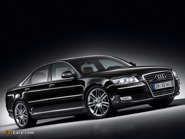 Audi A8 4.2 quattro (D3) 2008–10 photos (640 x 480)