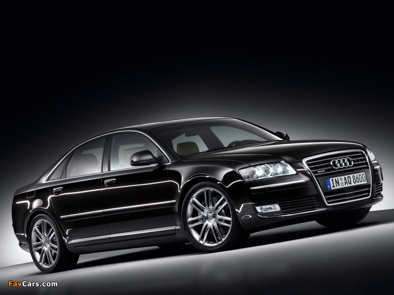 Audi A8 4.2 quattro (D3) 2008–10 photos (800 x 600)