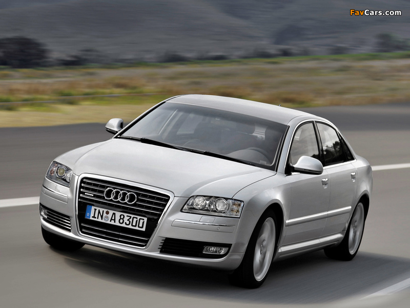 Audi A8 4.2 TDI quattro (D3) 2008–10 photos (800 x 600)