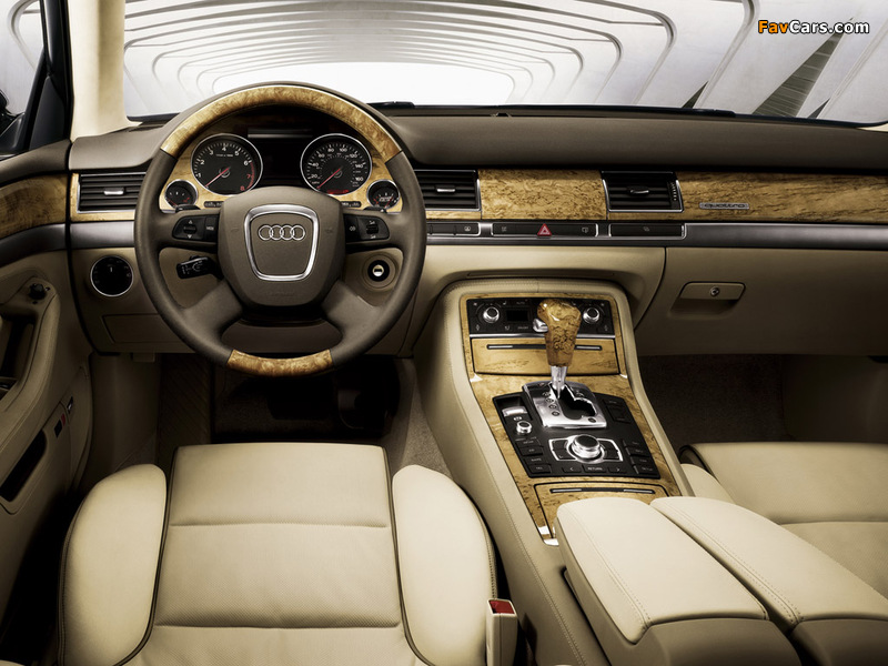 Audi A8L W12 quattro (D3) 2008–10 pictures (800 x 600)