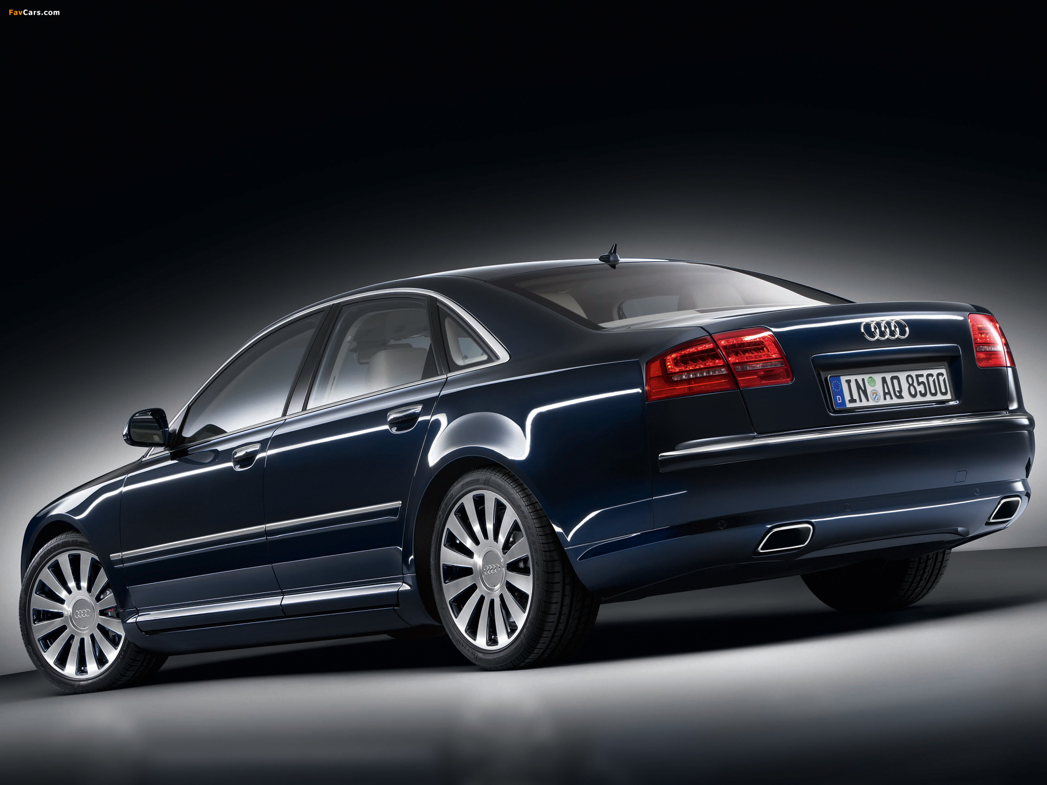 Audi A8L W12 quattro (D3) 2008–10 pictures (2048 x 1536)