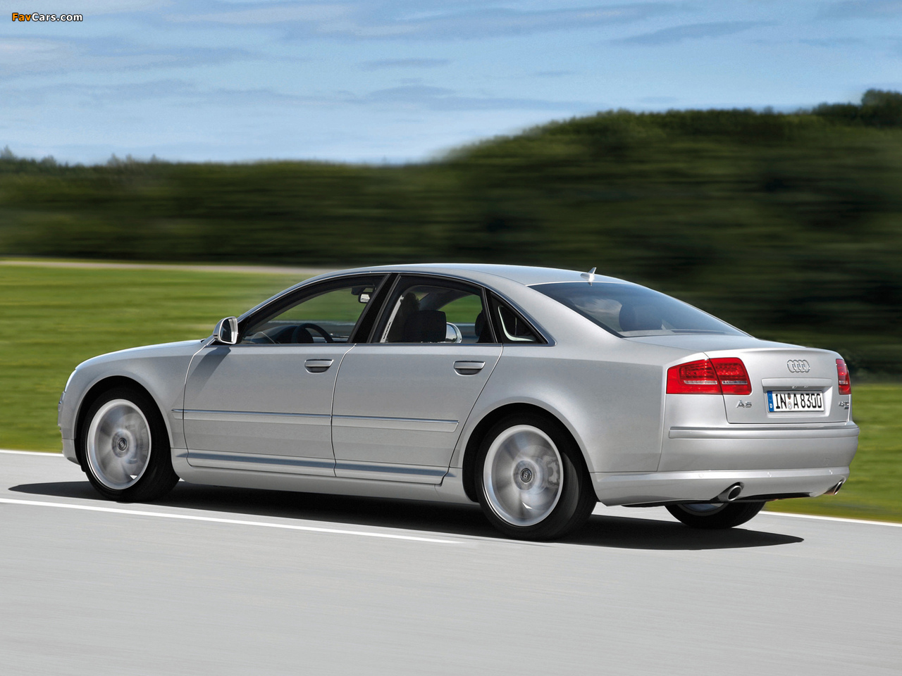 Audi A8 4.2 TDI quattro (D3) 2008–10 wallpapers (1280 x 960)