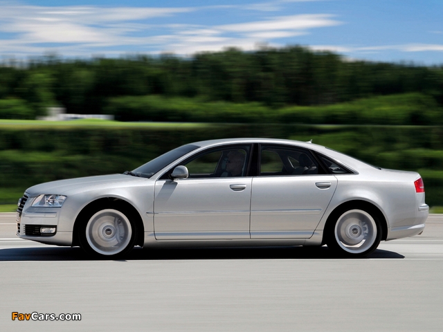 Audi A8 4.2 TDI quattro (D3) 2008–10 wallpapers (640 x 480)