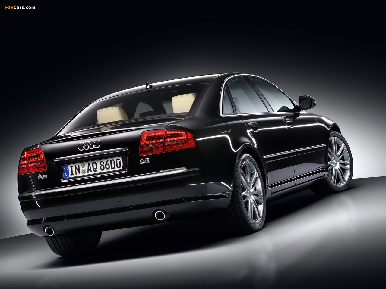 Audi A8 4.2 quattro (D3) 2008–10 wallpapers (1280 x 960)