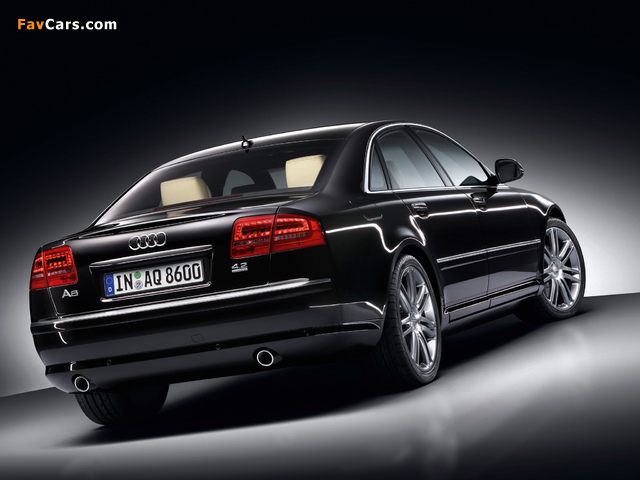 Audi A8 4.2 quattro (D3) 2008–10 wallpapers (640 x 480)