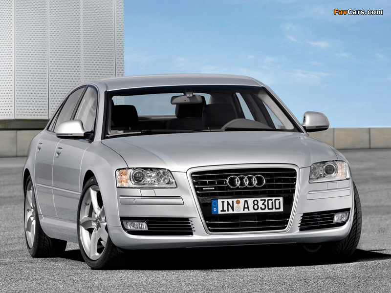 Audi A8 4.2 TDI quattro (D3) 2008–10 wallpapers (800 x 600)