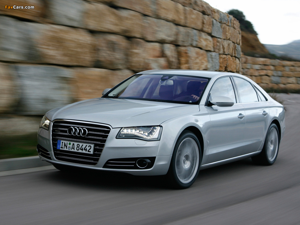 Audi A8 4.2 TDI quattro (D4) 2010 images (1024 x 768)