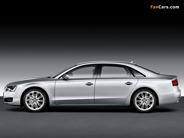 Audi A8L TFSI quattro (D4) 2010 images (640 x 480)