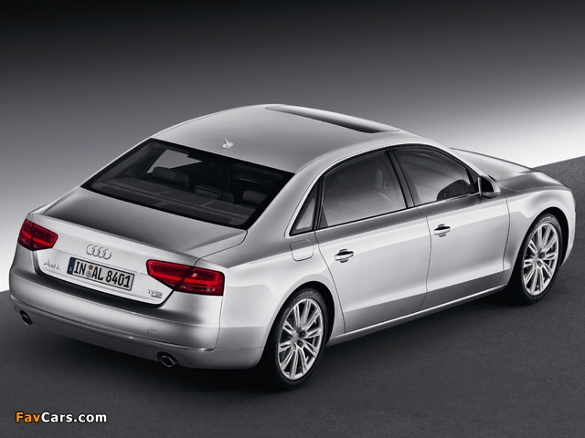 Audi A8L TFSI quattro (D4) 2010 images (640 x 480)