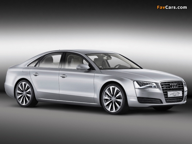 Audi A8 Hybrid Concept (D4) 2010 images (640 x 480)