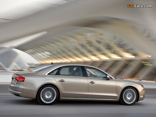 Audi A8L W12 quattro (D4) 2010 images (640 x 480)