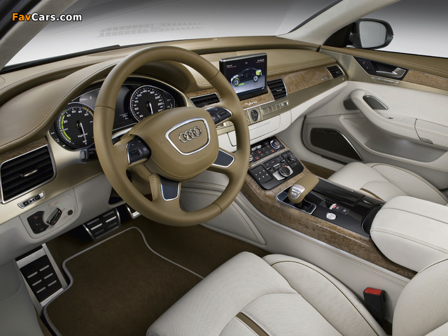 Audi A8 Hybrid Concept (D4) 2010 photos (640 x 480)