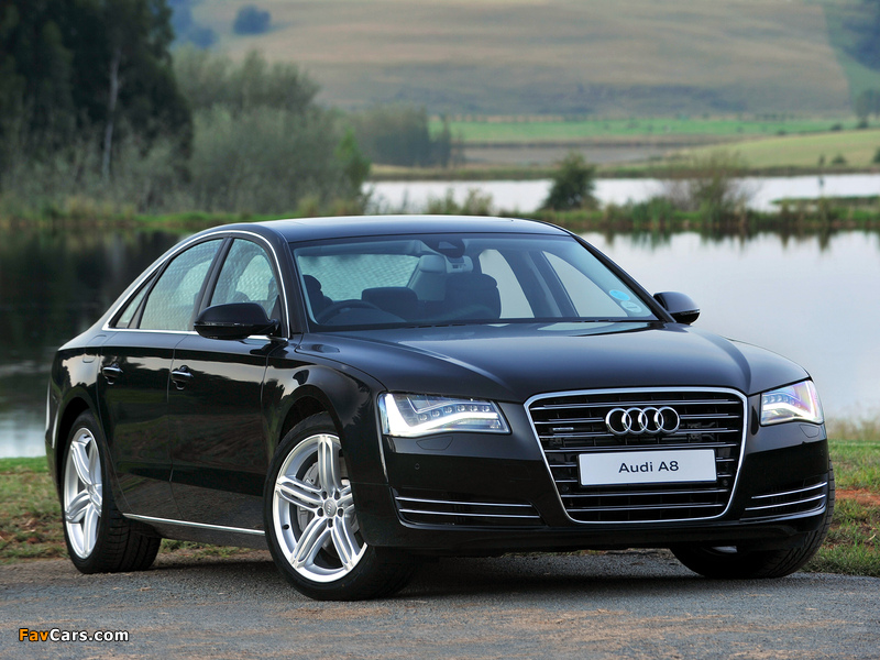 Audi A8 4.2 TDI quattro ZA-spec (D4) 2010 photos (800 x 600)