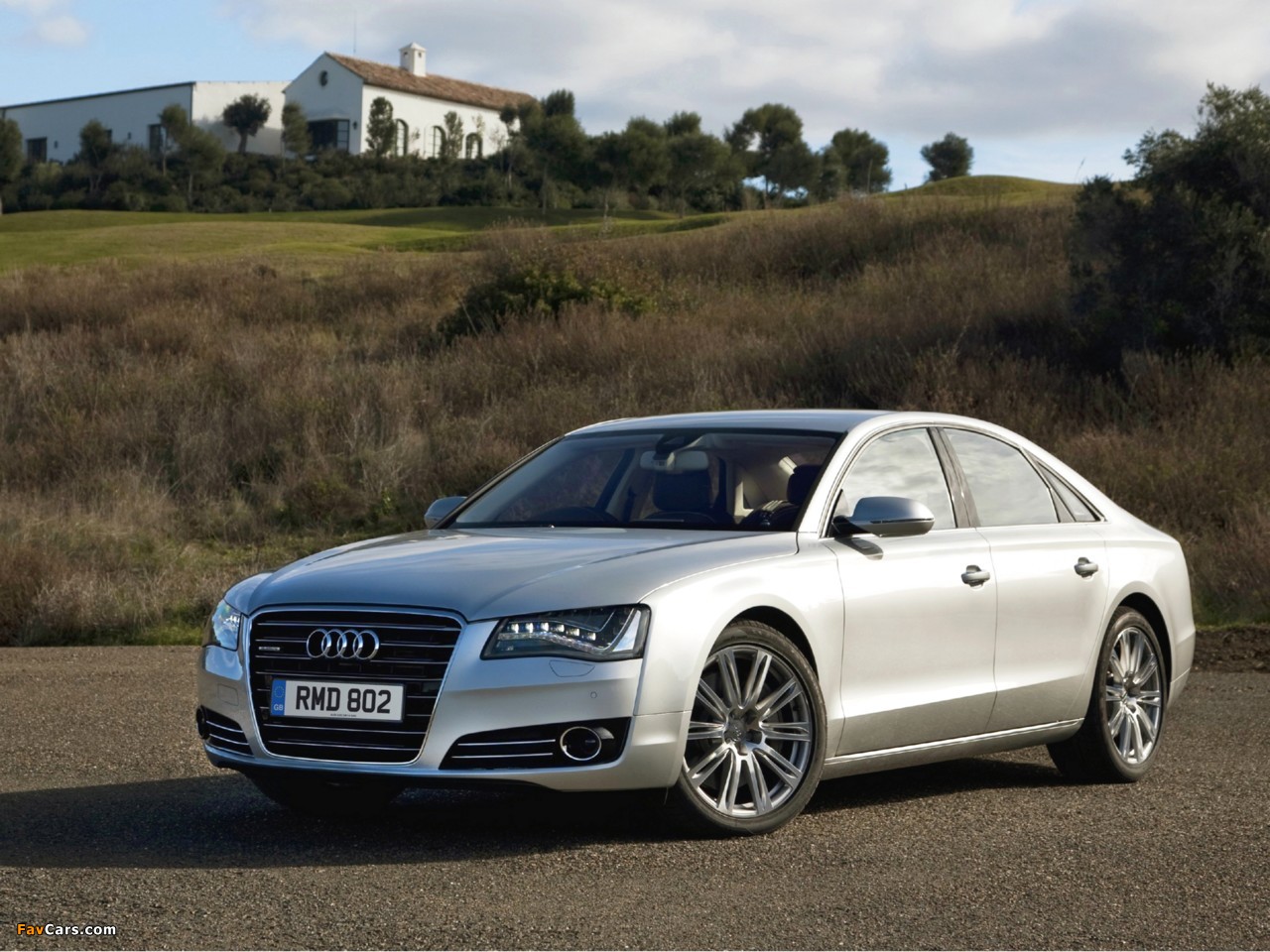 Audi A8 4.2 TDI quattro UK-spec (D4) 2010 photos (1280 x 960)