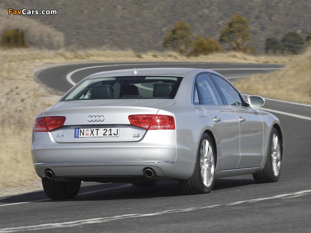 Audi A8 4.2 FSI quattro AU-spec (D4) 2010 photos (640 x 480)