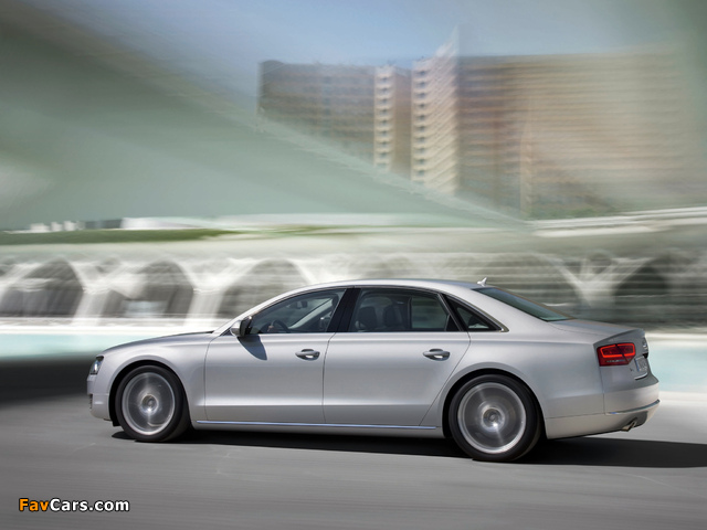 Audi A8L TFSI quattro (D4) 2010 photos (640 x 480)