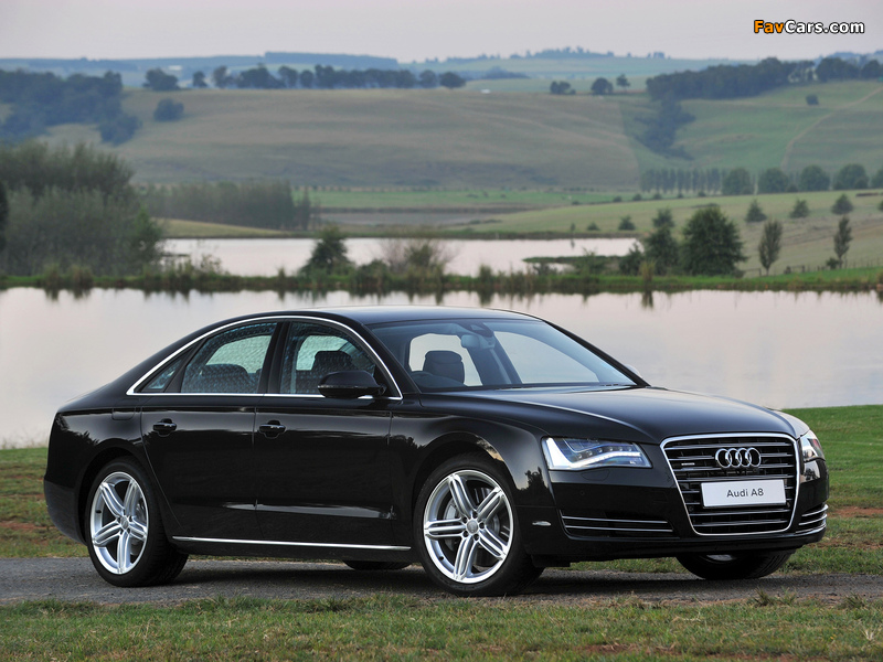 Audi A8 4.2 TDI quattro ZA-spec (D4) 2010 photos (800 x 600)