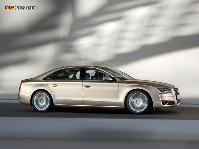 Audi A8L W12 quattro (D4) 2010 photos (640 x 480)