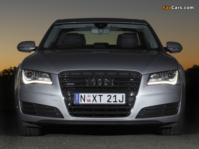 Audi A8 4.2 FSI quattro AU-spec (D4) 2010 photos (640 x 480)