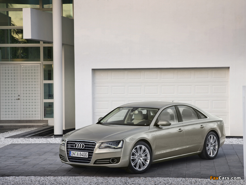 Audi A8 4.2 FSI quattro (D4) 2010 photos (800 x 600)