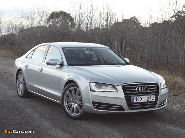 Audi A8 4.2 FSI quattro AU-spec (D4) 2010 pictures (640 x 480)