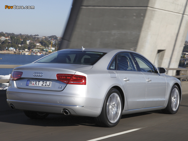 Audi A8 4.2 FSI quattro AU-spec (D4) 2010 pictures (640 x 480)