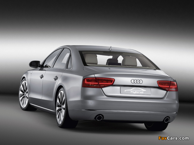 Audi A8 Hybrid Concept (D4) 2010 pictures (640 x 480)