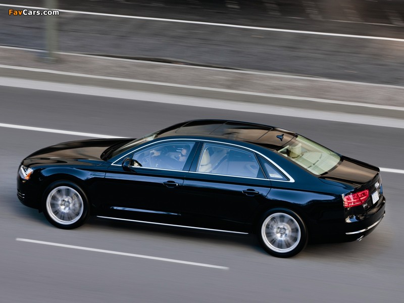 Audi A8L 4.2 FSI quattro US-spec (D4) 2010 pictures (800 x 600)