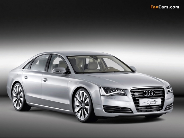 Audi A8 Hybrid Concept (D4) 2010 pictures (640 x 480)