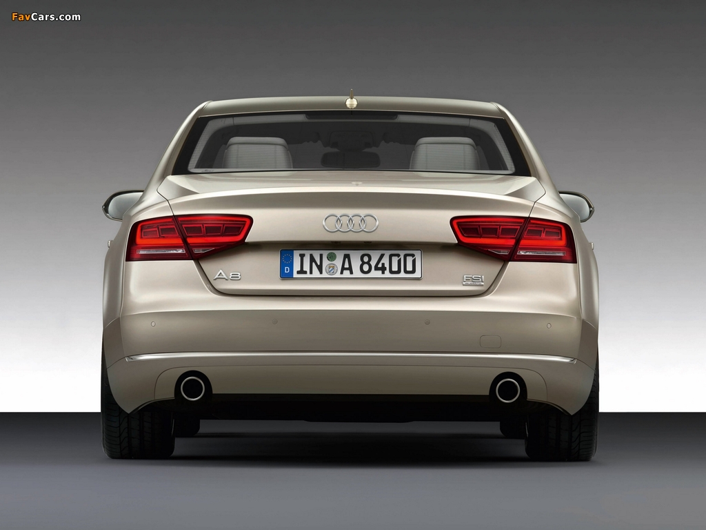 Audi A8 4.2 FSI quattro (D4) 2010 pictures (1024 x 768)