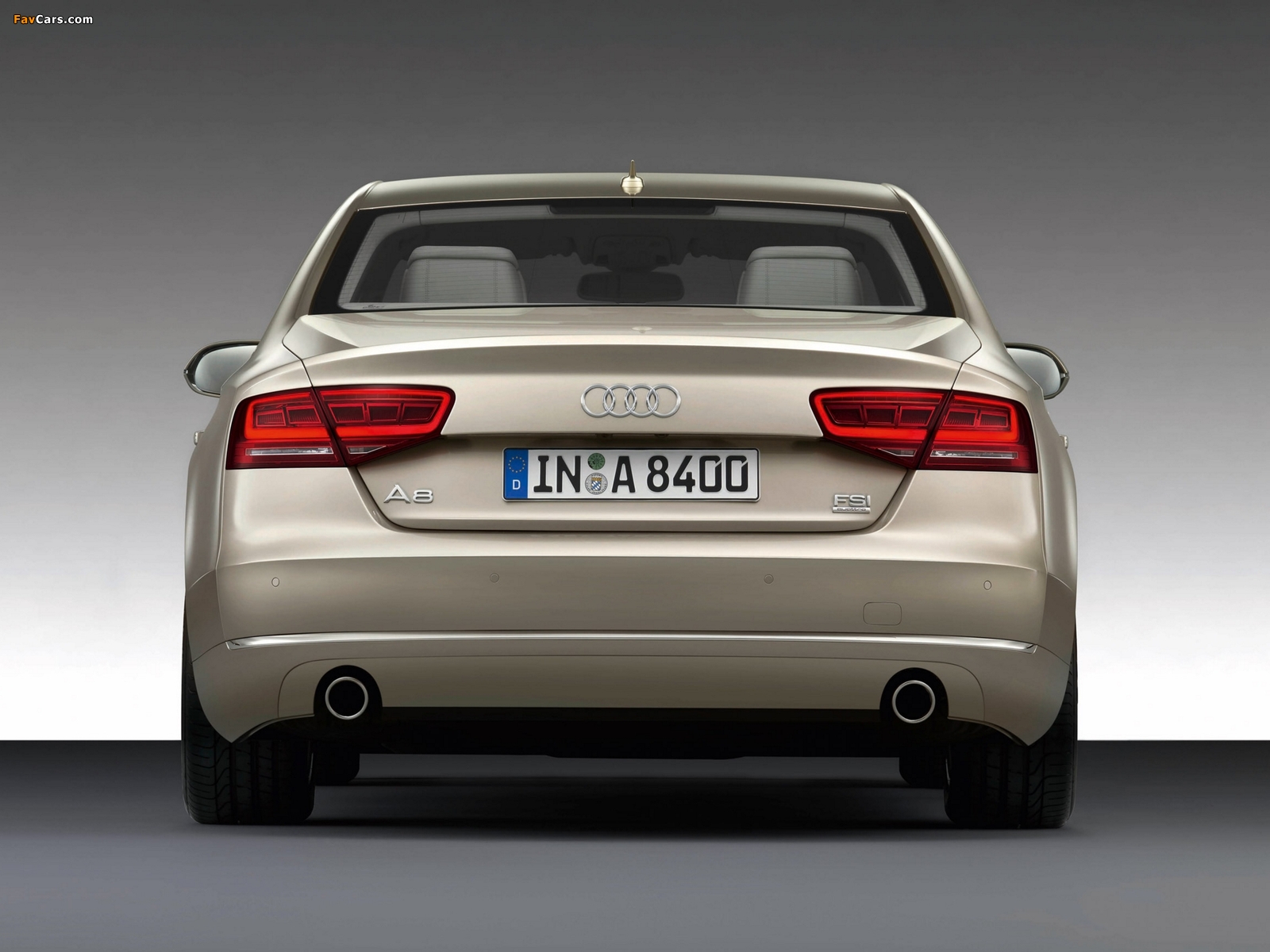 Audi A8 4.2 FSI quattro (D4) 2010 pictures (1600 x 1200)