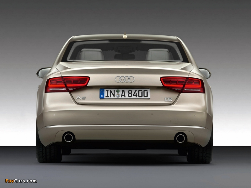 Audi A8 4.2 FSI quattro (D4) 2010 pictures (800 x 600)