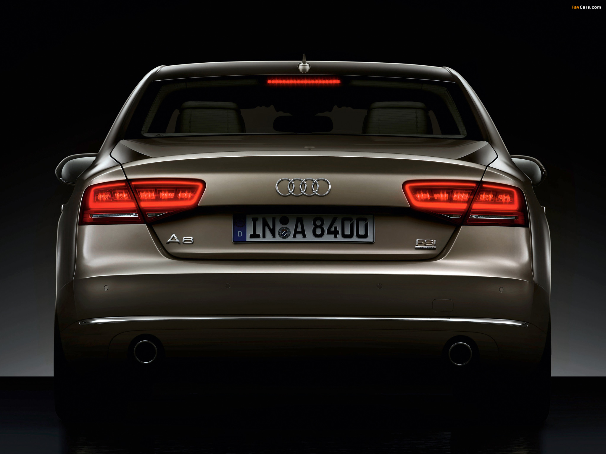 Audi A8 4.2 FSI quattro (D4) 2010 pictures (2048 x 1536)