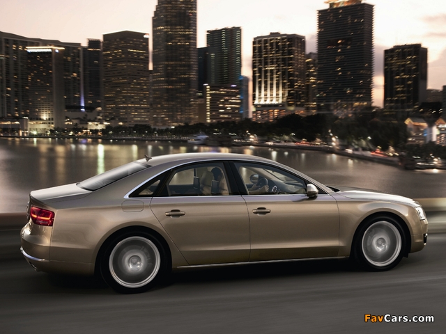 Audi A8 4.2 FSI quattro (D4) 2010 pictures (640 x 480)