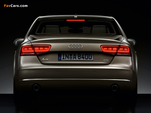 Audi A8 4.2 FSI quattro (D4) 2010 pictures (640 x 480)