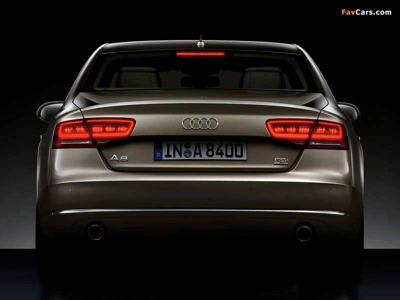 Audi A8 4.2 FSI quattro (D4) 2010 pictures (800 x 600)