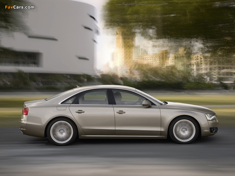 Audi A8 4.2 FSI quattro (D4) 2010 wallpapers (800 x 600)