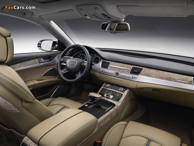 Audi A8 4.2 FSI quattro (D4) 2010 wallpapers (640 x 480)