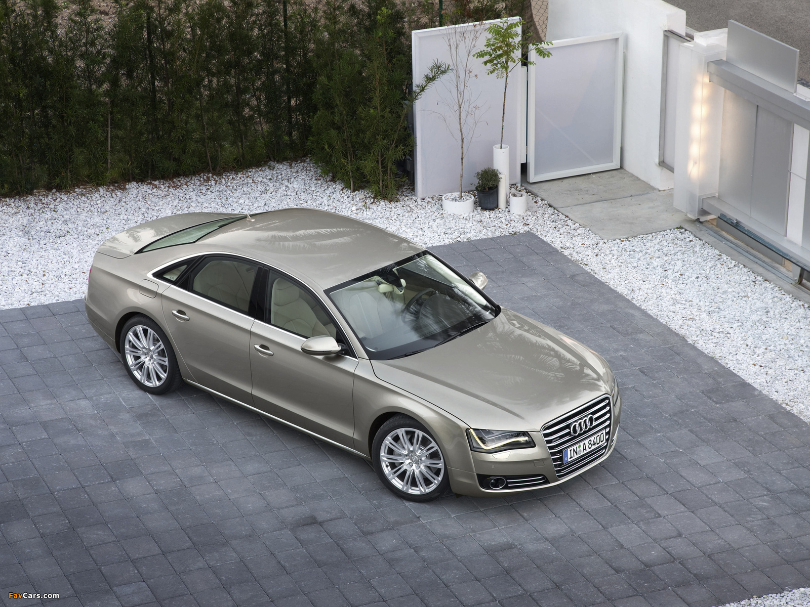 Audi A8 4.2 FSI quattro (D4) 2010 wallpapers (1600 x 1200)