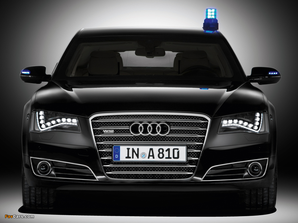 Audi A8L W12 Security (D4) 2011 pictures (1024 x 768)