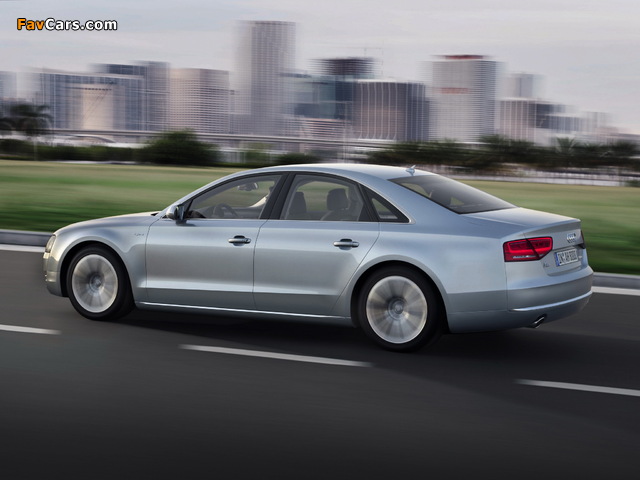 Audi A8 Hybrid (D4) 2011 pictures (640 x 480)