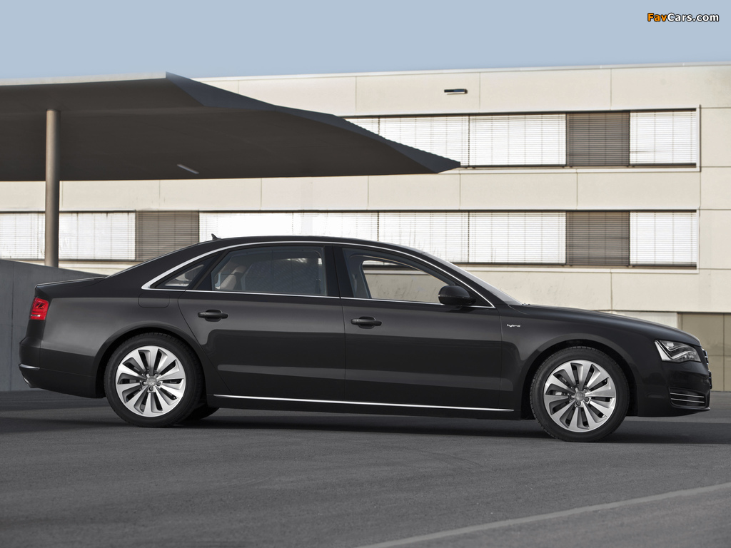 Audi A8L Hybrid (D4) 2012 images (1024 x 768)