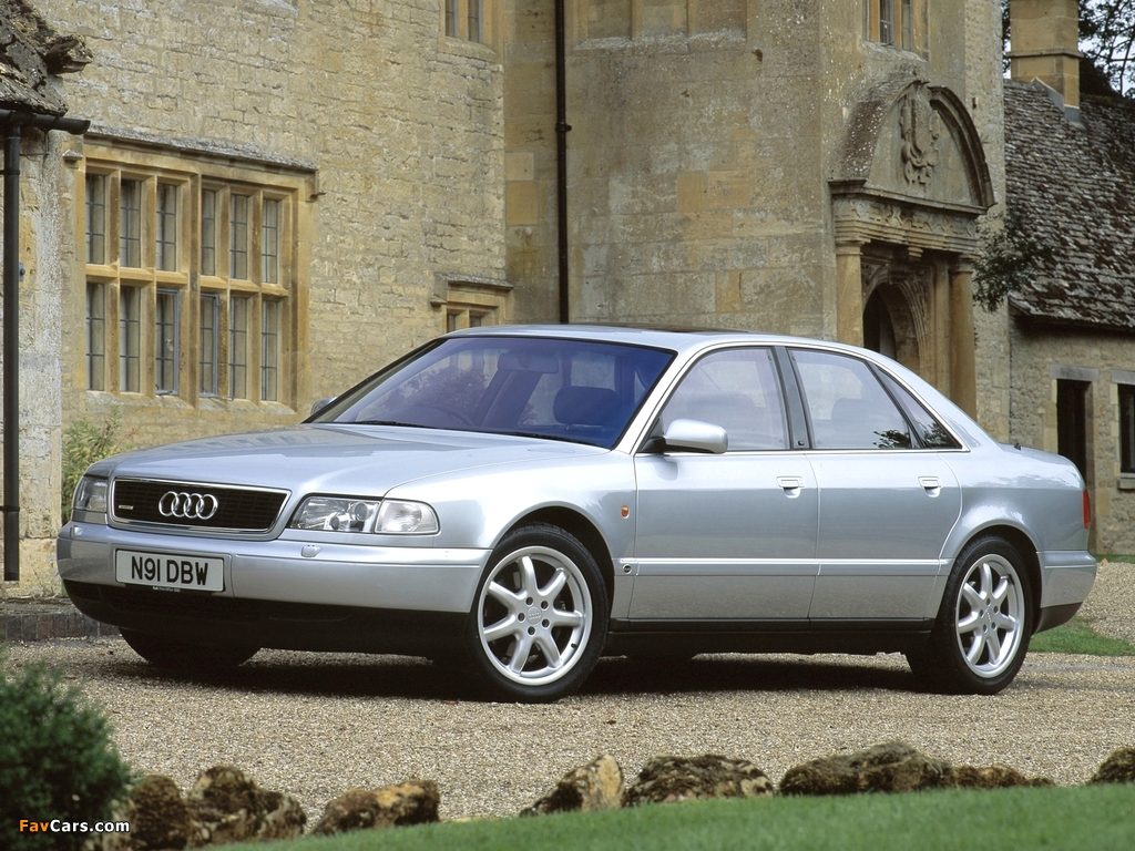 Images of Audi A8 UK-spec (D2) 1994–99 (1024 x 768)