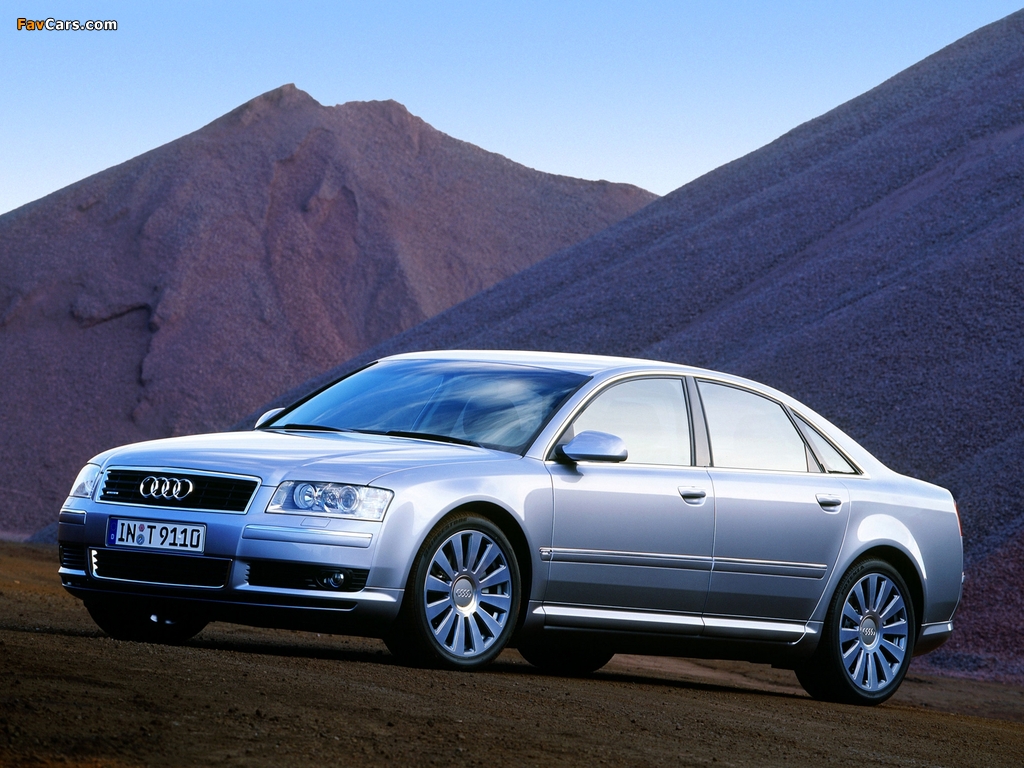 Images of Audi A8 4.2 quattro (D3) 2003–05 (1024 x 768)