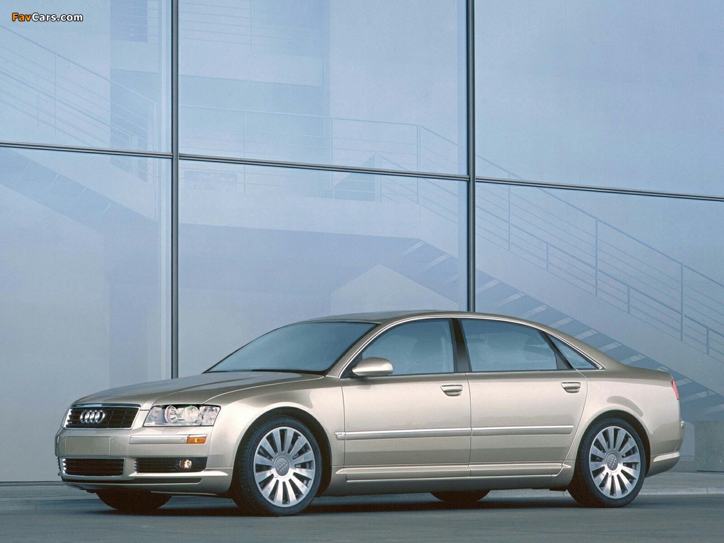 Images of Audi A8L 4.2 quattro US-spec (D3) 2004–05 (1024 x 768)