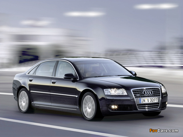 Images of Audi A8L 6.0 quattro (D3) 2005–08 (640 x 480)