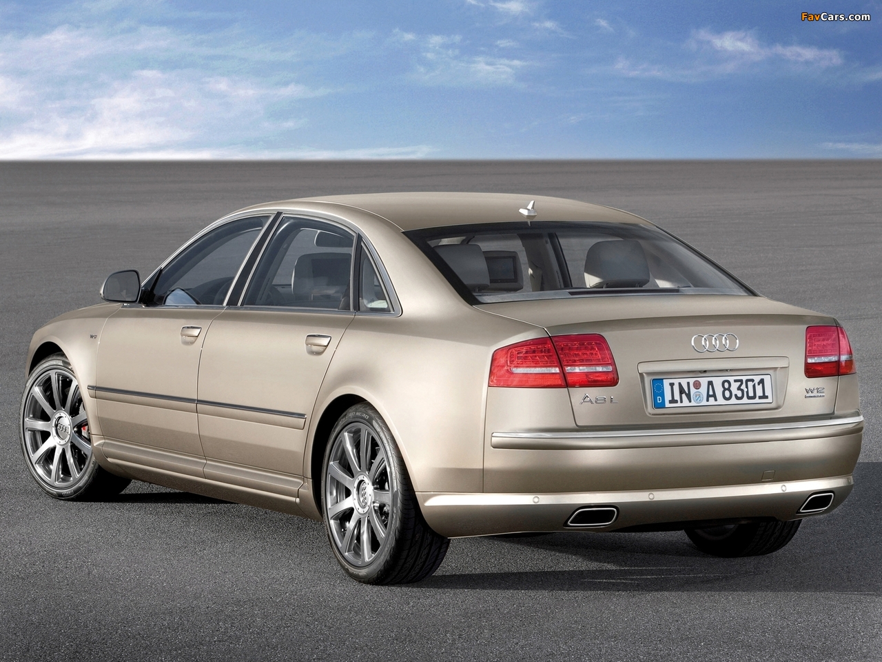 Images of Audi A8L W12 quattro (D3) 2008–10 (1280 x 960)