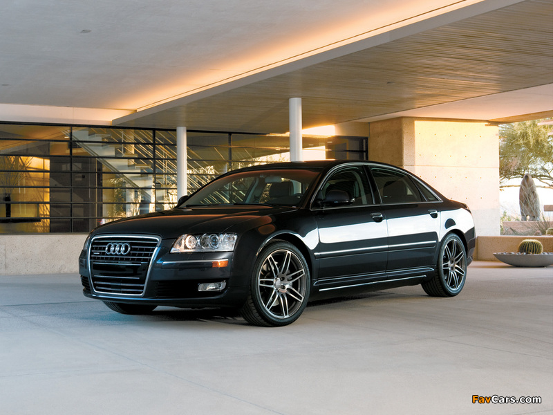 Images of Audi A8L 4.2 quattro US-spec (D3) 2008–10 (800 x 600)