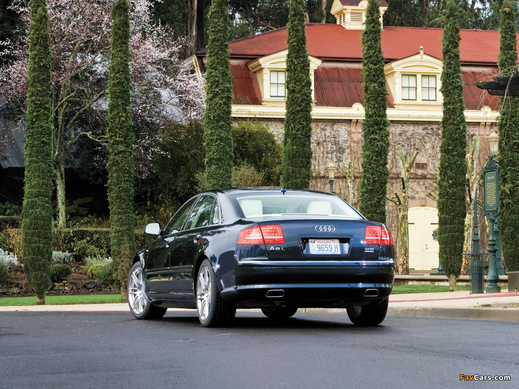 Images of Audi A8L W12 quattro US-spec (D3) 2008–10 (1024 x 768)