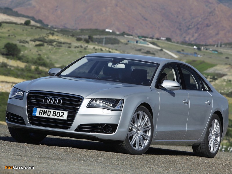 Images of Audi A8 4.2 TDI quattro UK-spec (D4) 2010 (800 x 600)